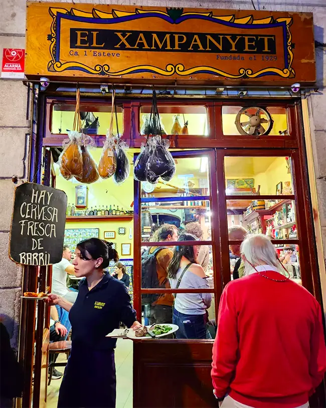 Barcelona guide - Tapas bars - El Xampanyet